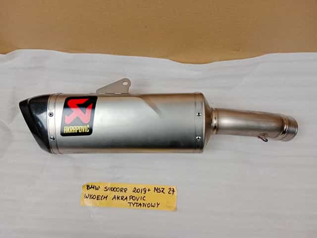 BMW S1000RR Wydech Tłumik Akrapovic Tytanowy Tytan 2019+