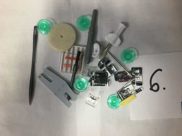 Zestaw stopek akcesoria do maszyn do  szycia