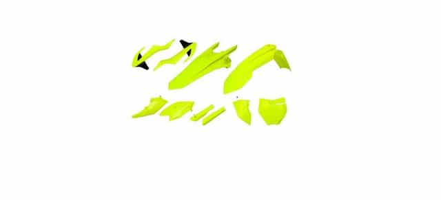 ZESTAW PLASTIKÓW POLISPORT FLUO KTM SX SX-F XC XC-F 125/450 16-17 90740 U-10
