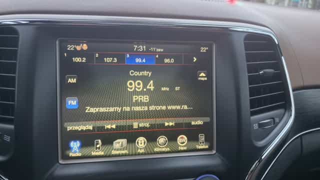 Radio Jeep Grand Cherokee wk2