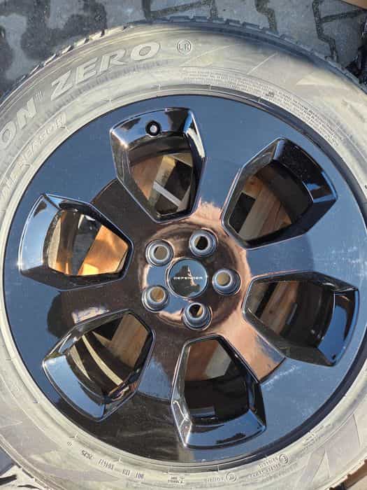 Koła Land Rover defender czarne