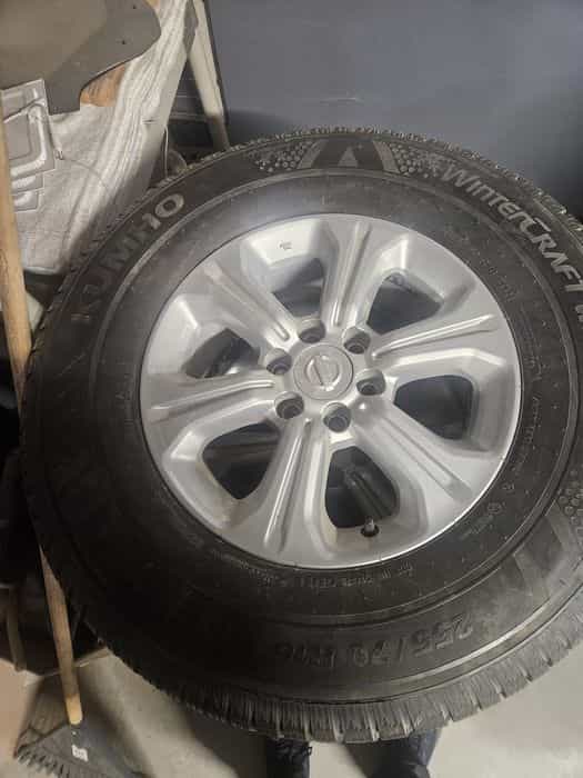 Nissan navara koła alufelgi zimowe