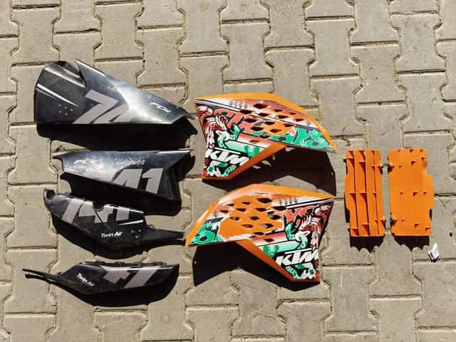 Osłony lag Husqvarna te tc plastiki ktm