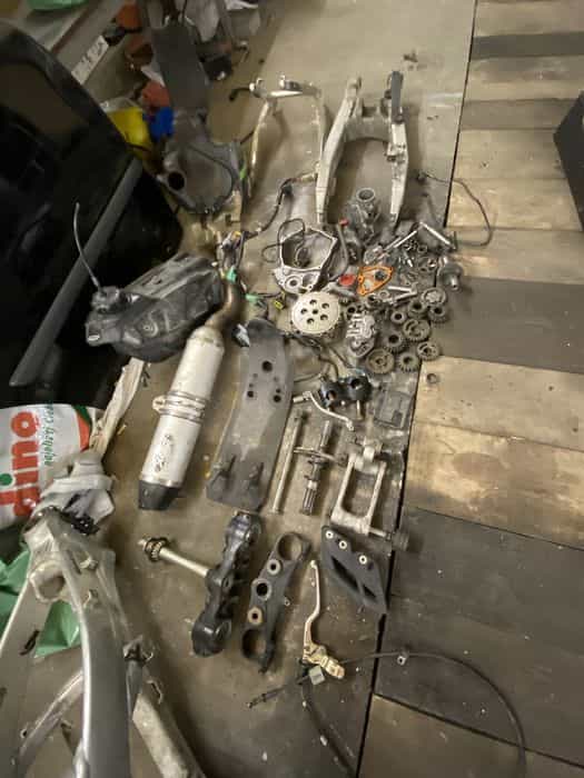 Części kawasaki kxf250  2011 kx250f