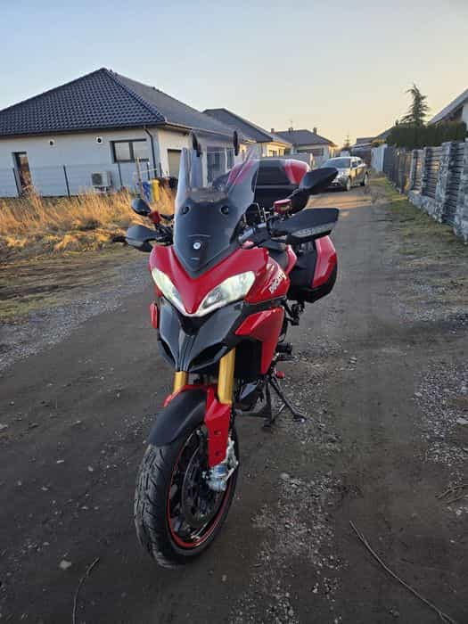 Ducati multistrada 1200s od motocyklisty. Nowe desmo.