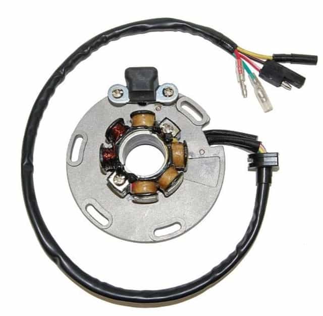 Stator Uzwojenie Alternator iskrownik Suzuki Rm 125 rok 87-91 Rm 250