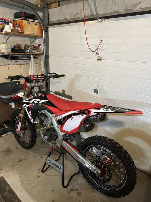 Honda crf 250 r 4t cross enduro