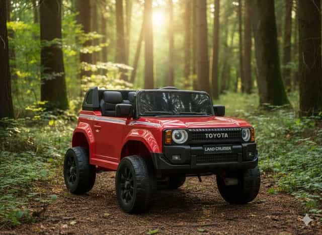 BAWIBUS.PL Autko na akumulator TOYOTA LAND CRUISER PRADO jeep dżip SUV