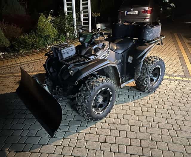 Quad Yamaha kodiak grizzly 700 z plugiem