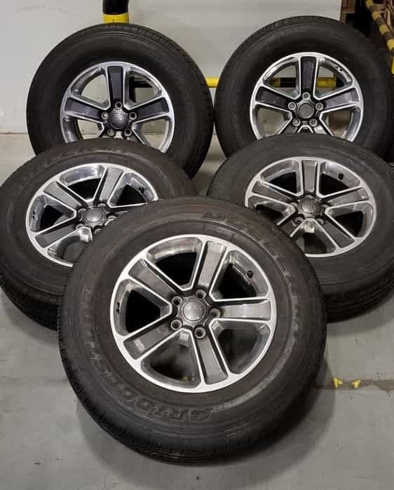 Koła / opony / felgi Jeep Wrangler 18” 255/70 R18