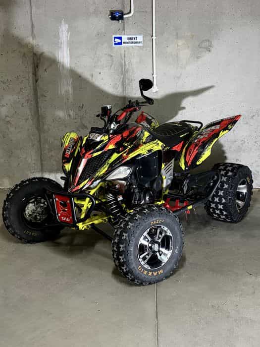 Quad Yamaha Raptor 700 SWAP er6 homologacja
