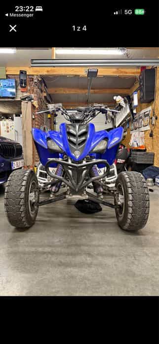 Yamaha Raptor YFM 350r homologacja L7e