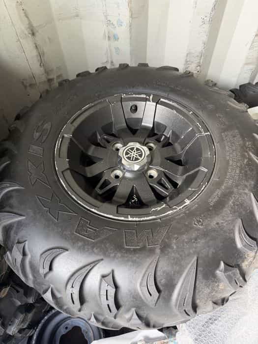 Komplet kol Yamaha grizzly 700 felgi opony kodiak 12 cali
