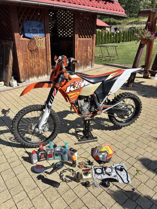 Ktm excf 250 factory edytion ostatni gaznik