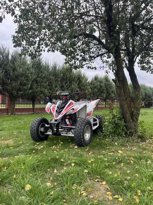 Yamaha Raptor 350 po generalnym remoncie—zarejestrowana
