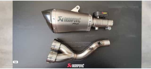 Akrapovic Yamaha R6 RJ15 + decat Dominator, Oryginał!