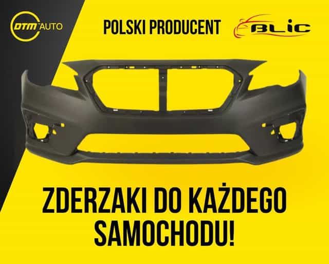 Zderzak – do każdego samochodu! Gotowe do malowania! Po VIN