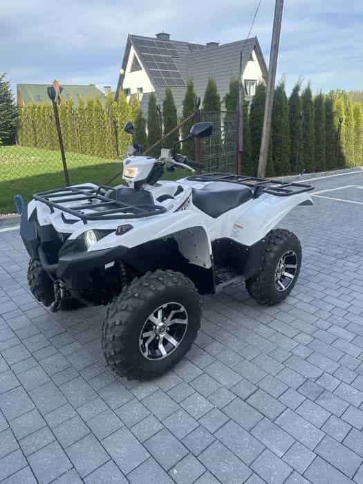 Yamaha Grizzly 700 z 2017 super stan +pług i kufer