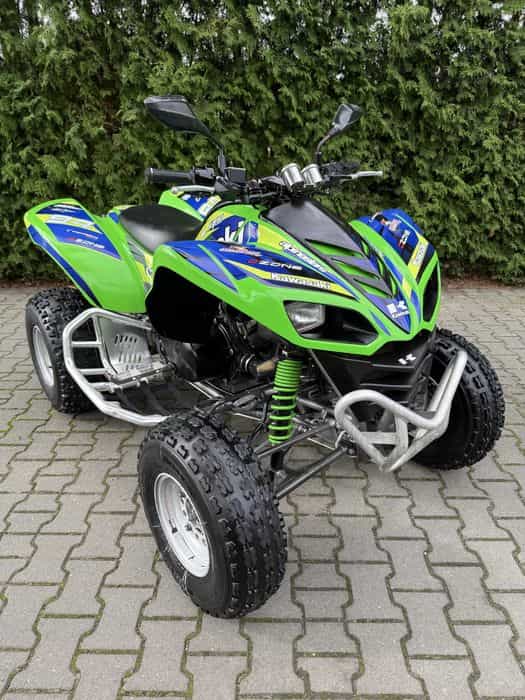 Kawasaki KFX 700*Dokumnety*podłogi*V2*hak transport yfz ltz raptor