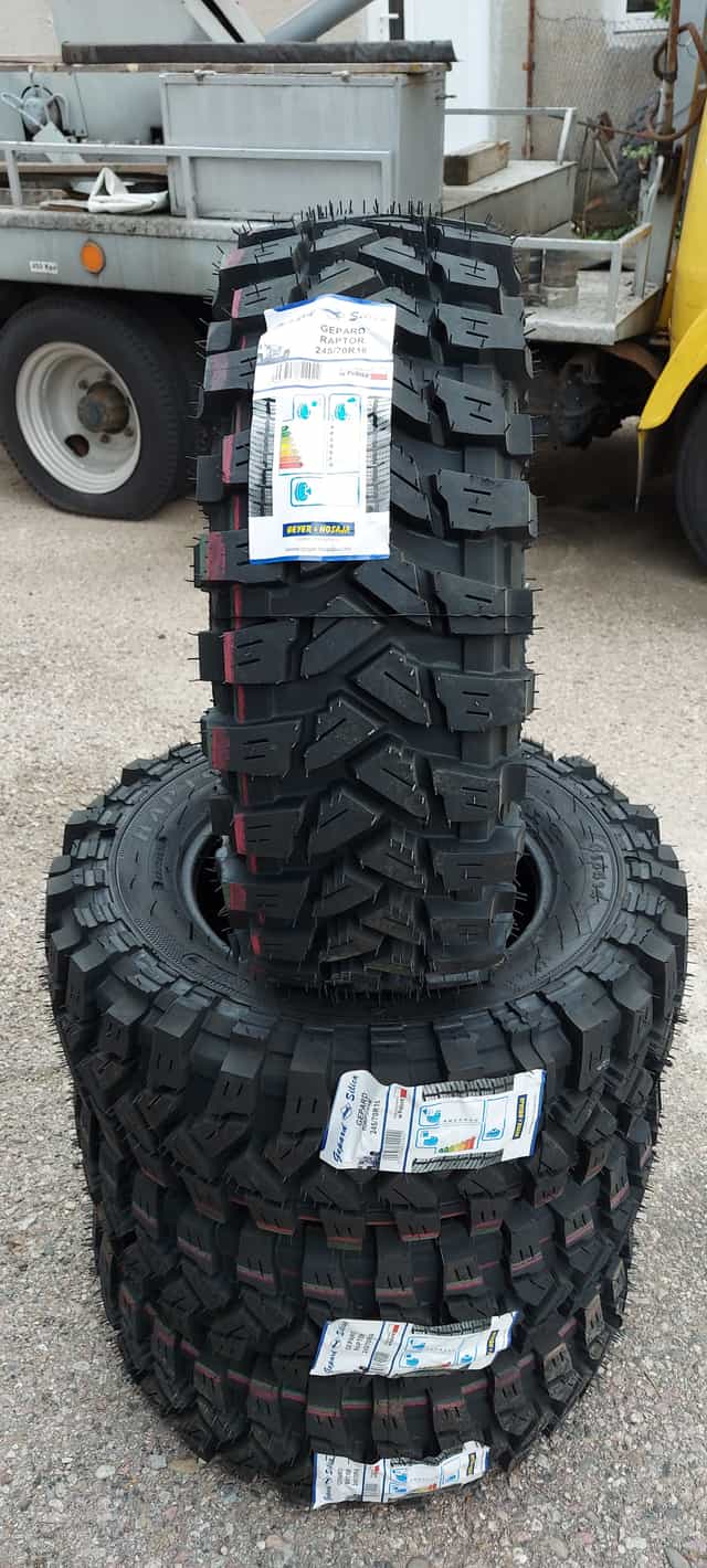 OFF/ROAD PNEU PROT. 245/70 R16 115R GEYER&HOSAJA RAPTOR