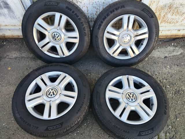 16"celoroční alu sada Los Angeles 5x120 origo VW T5 Multiva
