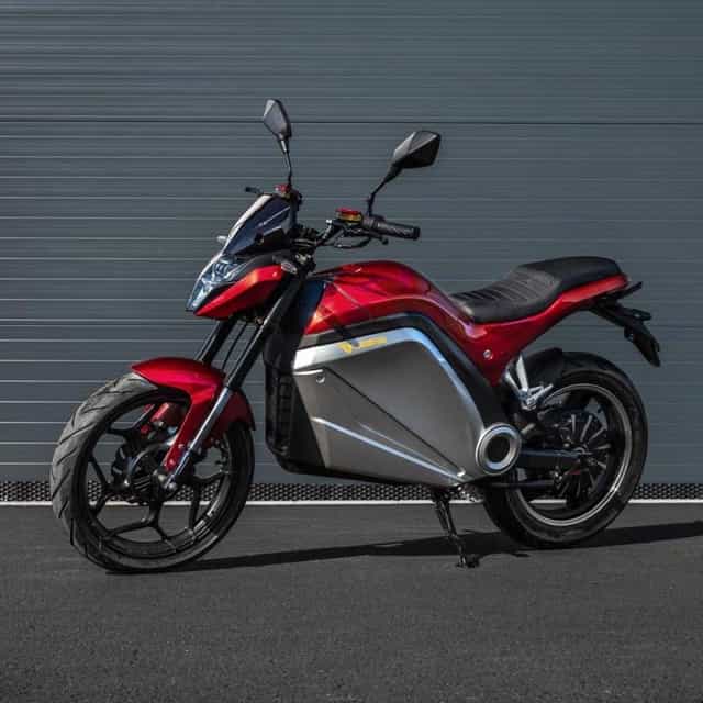 Elektrická motorka Leramotors Lancaster 3000W, červená