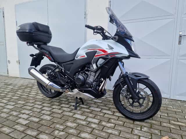 Honda CB500X, 35Kw A2, 2015, ABS, kufr, navigace