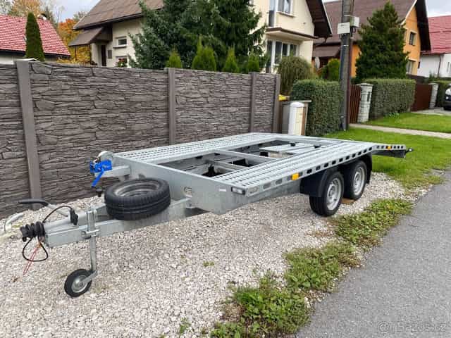 Přívěsný vozík, autopřepravník 410x200cm 2700kg