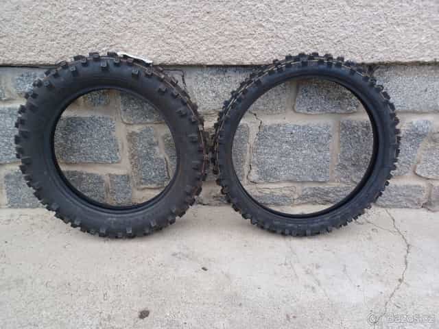 KTM LC4 640 - 620 NOVÉ PNEU DUNLOP 21" a 18"