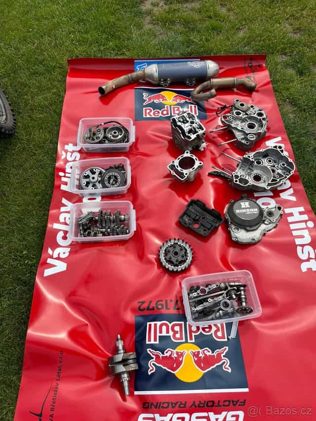 Díly z motoru KTM SXF 250 2019-2022