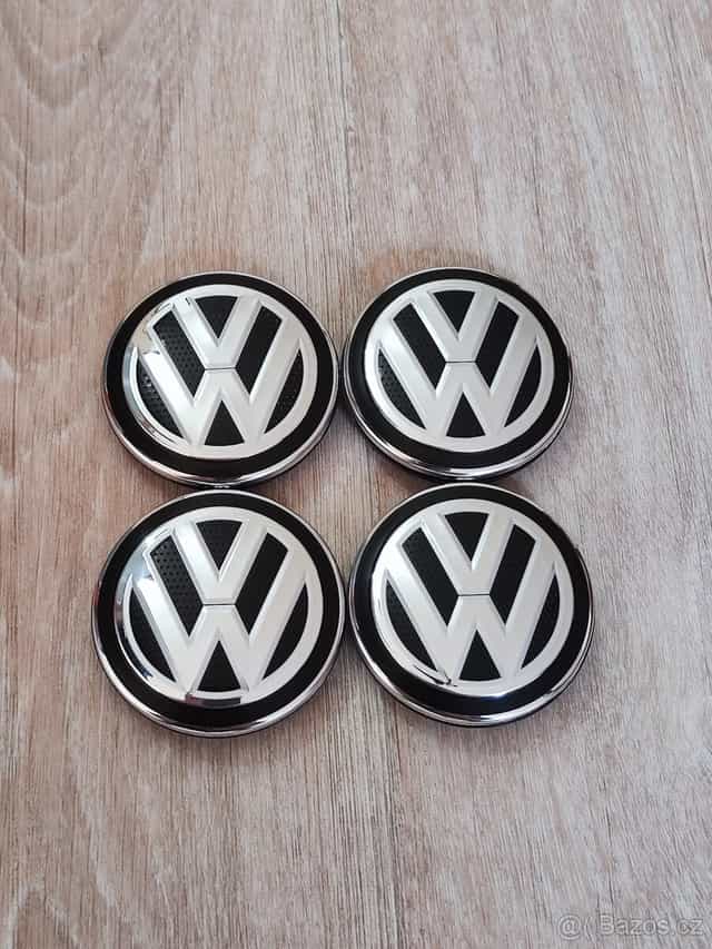 Středové krytky kol Volkswagen 65mm nový design 1