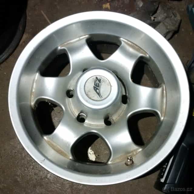 Alu disky 15/7 AEZ 6/139mm