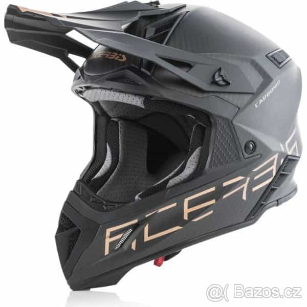 Motokrosová přilba Arcebis IMPACT Steel Carbon CASCO