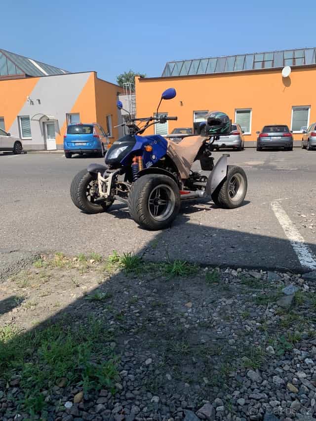 Bashan čtyřkolka 300 SPZ a STK