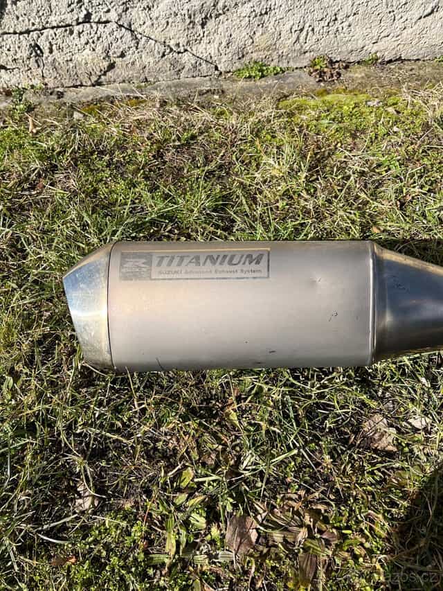 Originál titanový výfuk na Suzuki GSX-R 1000