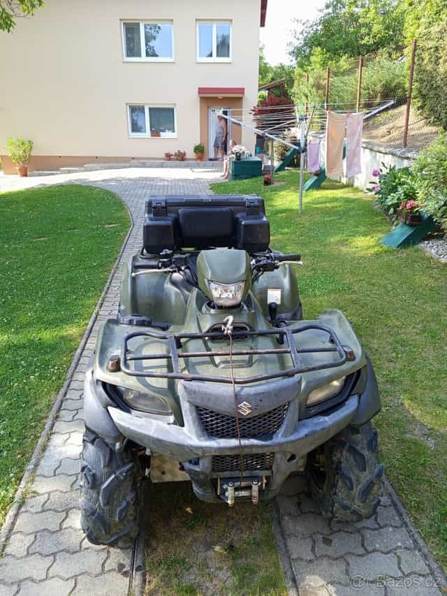 Vymením štvorkolku Suzuki king Quad za Zetor