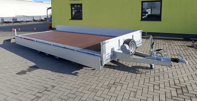 3-osý brzděný přívěs 5070x2110 mm (3,5t)