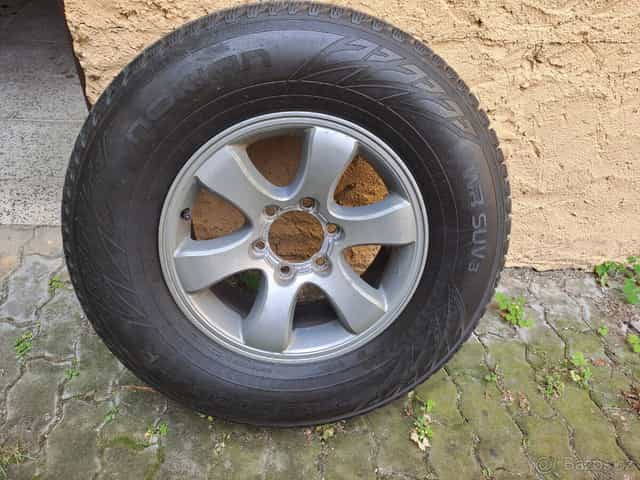 P: Al disky + pneu 265/70/17 FJcruiser LC 120
