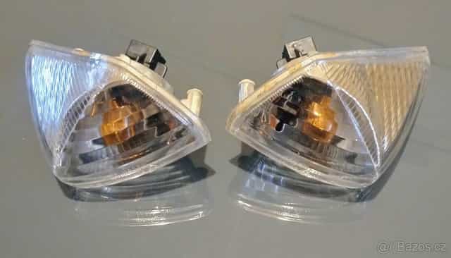 Čiré blinkry na Honda VFR 800 fi (1998-2001)