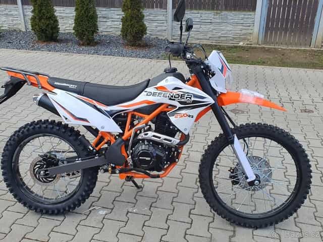 Pitbike Mikilon Defender 250RR kola 21/18 oranžová