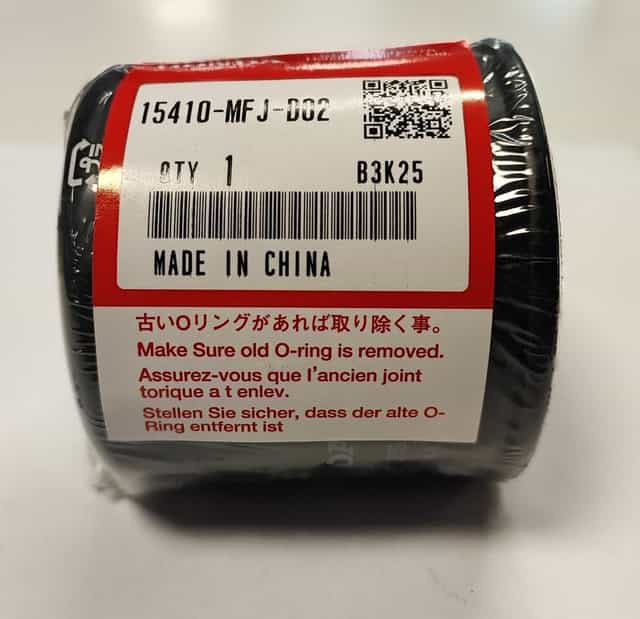 Olejový filtr na Honda CBR - 15410-MFJ-002