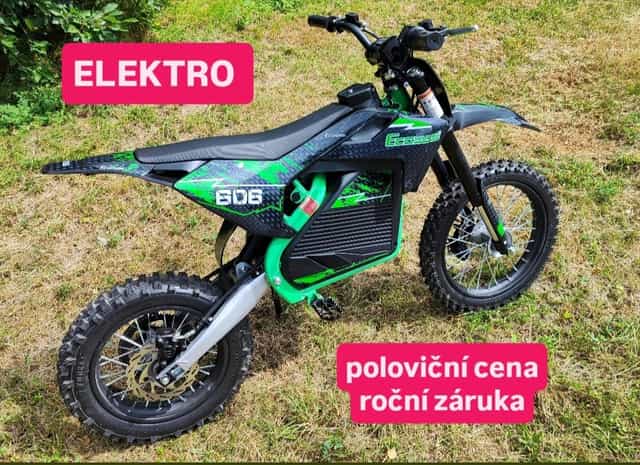 Elektrická motorka- od 10let