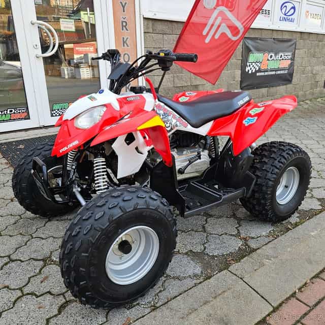 Polaris Outlaw 90, ČR, nové brzdové obložení, 6kw