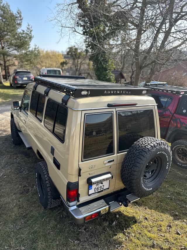 Roofrack toyota land cruiser 78 homologováno