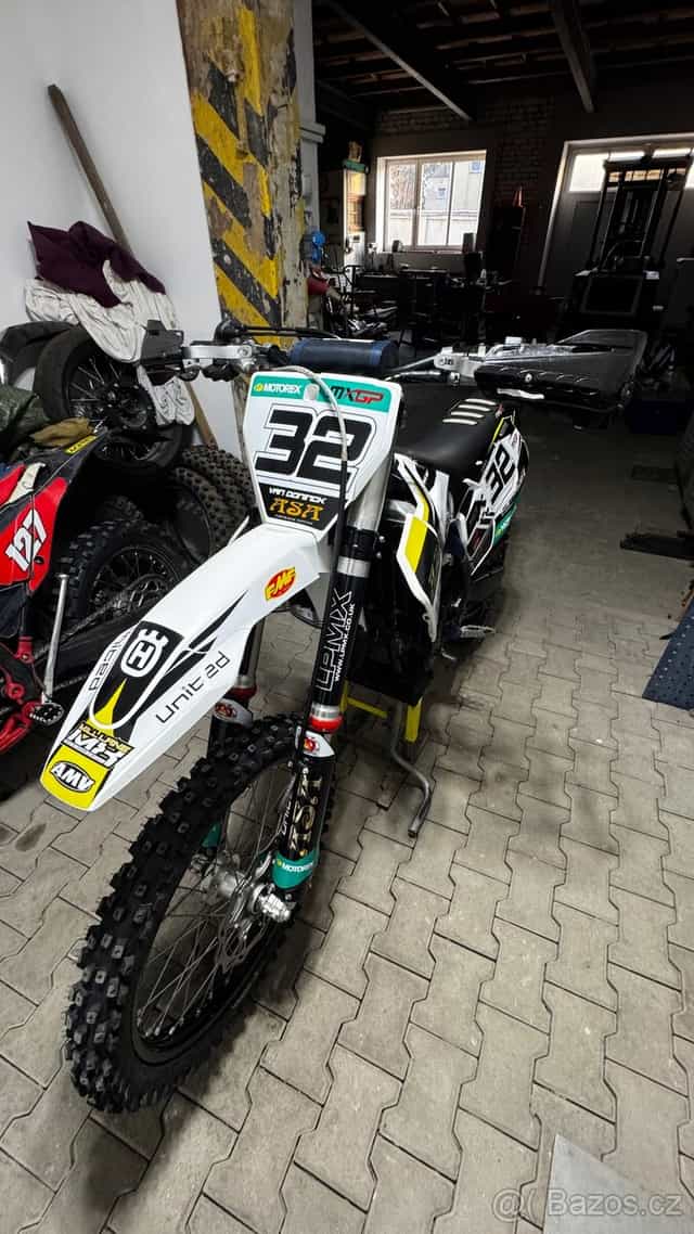 Prodám krosku Husqvarna FC 450, rok 2020, nájezd 46mth