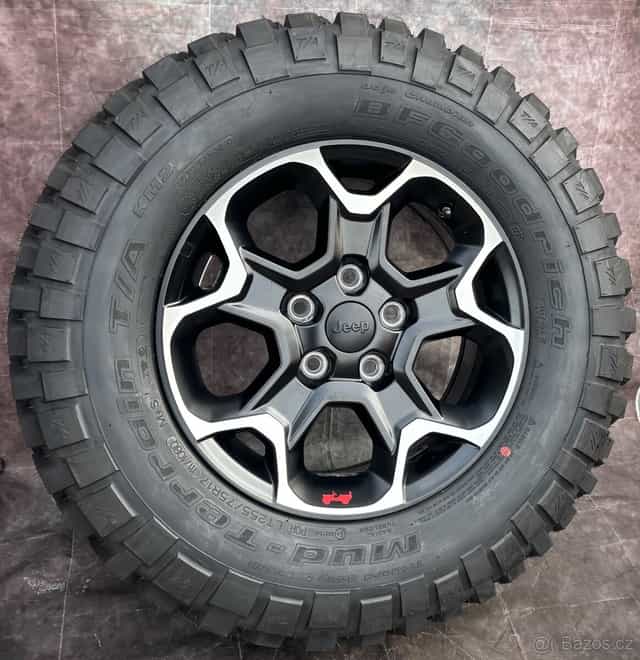 Originál alu kola Jeep 255/75/17