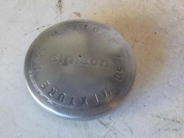 Simson s51 Enduro víčko nádrže