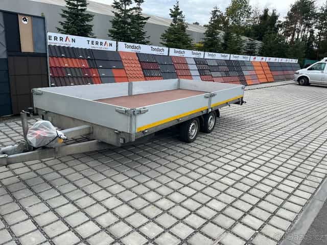 Přívěsný brzděný přívěs EDUARD 2700Kg odpočet DPH