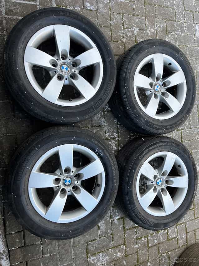 4x alu disky 5x120 R16, letní pneu