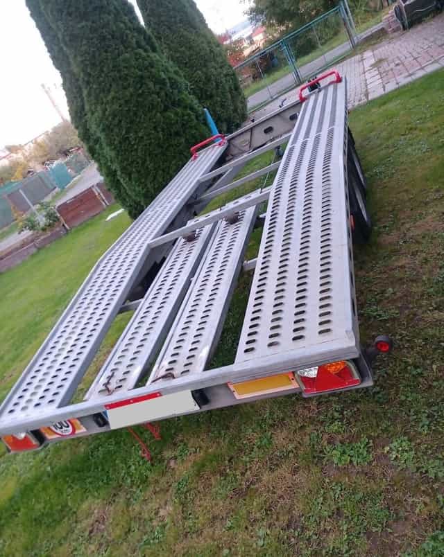 Velký autopřepravník Rydwan, rok 2017,ložná plocha 4,7x2,1m